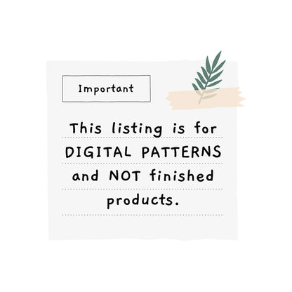 Crochet Cat and Bunny Pattern Bundle Sweetie Fluffy (PDF Pattern)