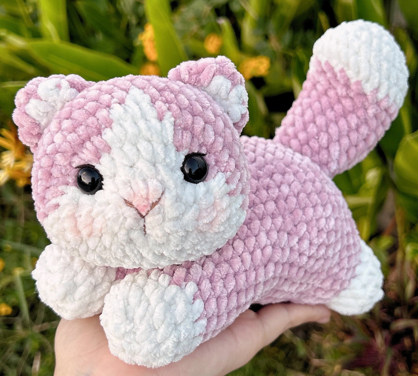 Crochet Cat and Bunny Pattern Bundle Sweetie Fluffy (PDF Pattern)