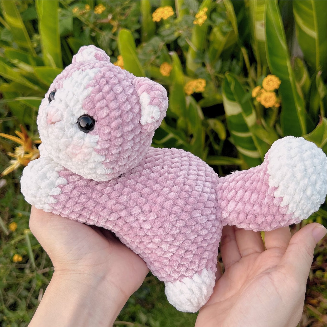 Crochet Cat and Bunny Pattern Bundle Sweetie Fluffy (PDF Pattern)