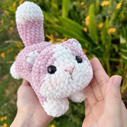 Crochet Cat and Bunny Pattern Bundle Sweetie Fluffy (PDF Pattern)