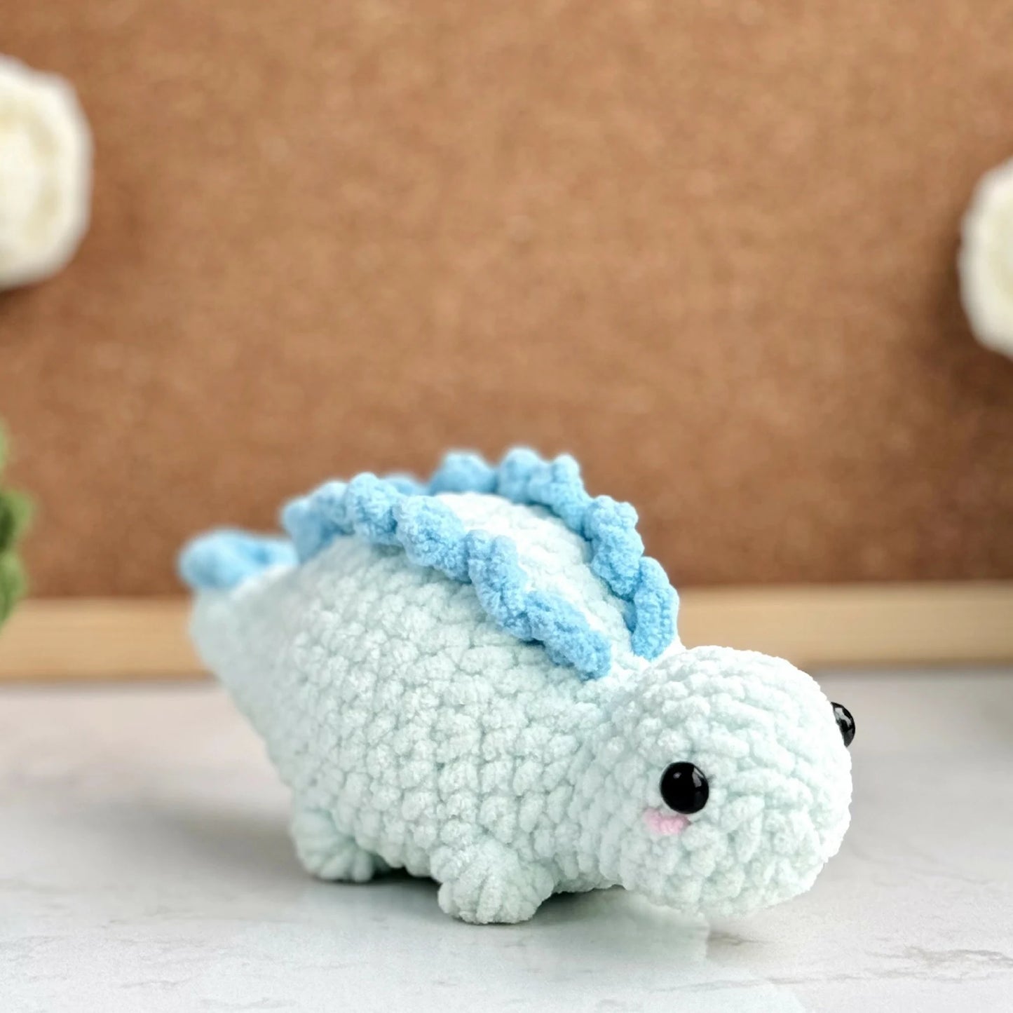 Dinosaur No-Sew Crochet Bundle, Amigurumi Crochet Pattern, Dinosaur World Crochet, Tyrannosaurus Crochet, Triceratops Pattern