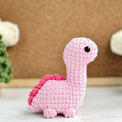 Dinosaur No-Sew Crochet Bundle, Amigurumi Crochet Pattern, Dinosaur World Crochet, Tyrannosaurus Crochet, Triceratops Pattern