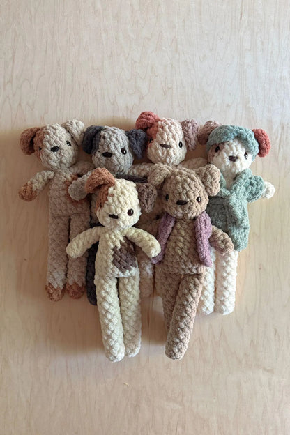 Fable Collection Pets BUNDLE (Dog, Cat and Bunny CROCHET PATTERNS) + Bedtime Bundle