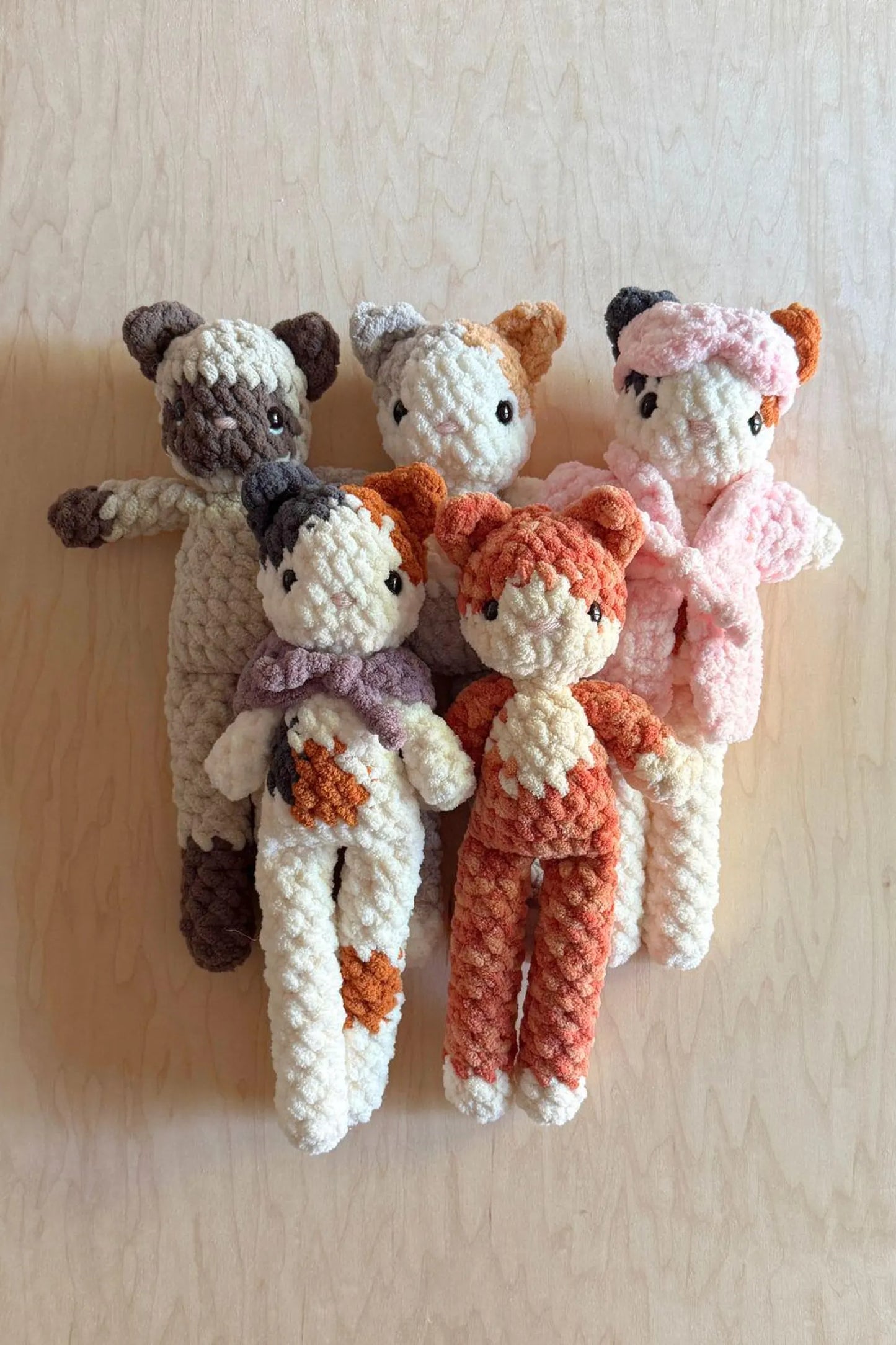 Fable Collection Pets BUNDLE (Dog, Cat and Bunny CROCHET PATTERNS) + Bedtime Bundle